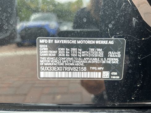 Used 2024 BMW X6 xDrive40i w/ Executive Package AWD/4WD image 34