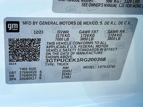 Used 2024 GMC Sierra 1500 Elevation AWD/4WD image 33
