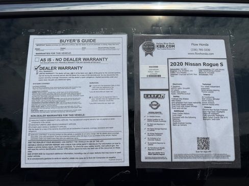 Used 2020 Nissan Rogue S FWD image 37