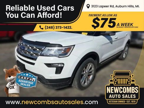 Used 2018 Ford Explorer XLT w/ Equipment Group 202A image 1
