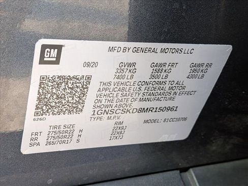 Used 2021 Chevrolet Tahoe Premier image 25