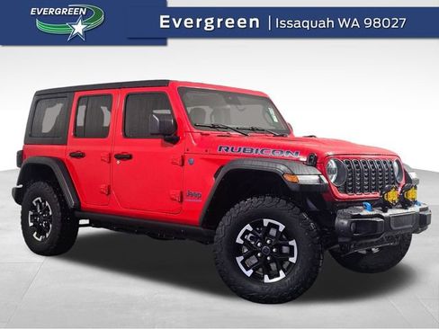 Used 2024 Jeep Wrangler Unlimited Rubicon 4xe w/ Convenience Group image 1