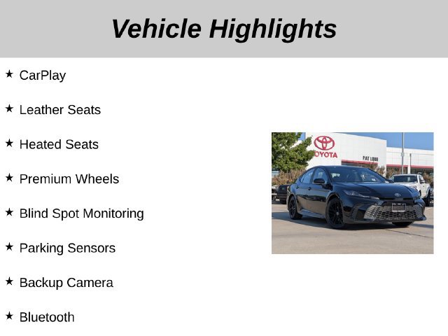 Used 2025 Toyota Camry SE FWD image 5