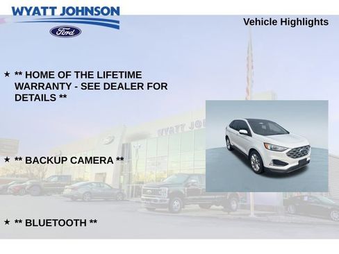 Used 2020 Ford Edge Titanium w/ Class II Trailer Tow Package AWD/4WD image 5