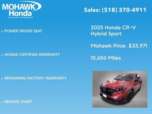 Certified 2025 Honda CR-V Sport image 16