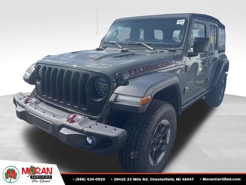 Used 2021 Jeep Wrangler Unlimited Rubicon w/ Steel Bumper Group AWD/4WD image 3