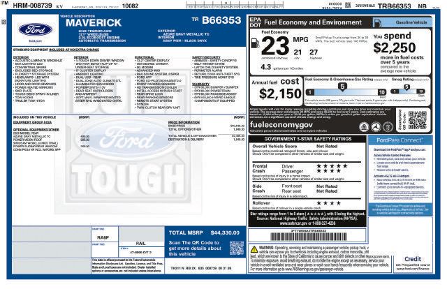 New 2026 Ford Maverick Tremor AWD/4WD image 4