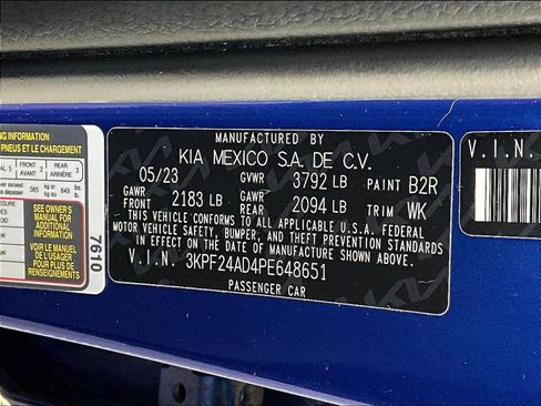 Used 2023 Kia Forte LXS FWD image 17