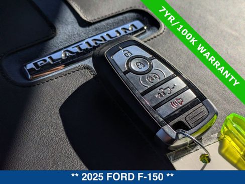 Certified 2025 Ford F150 Platinum w/ Equipment Group 702A High image 41