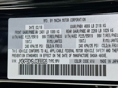 Used 2018 MAZDA CX-5 Grand Touring w/ Premium Package image 40