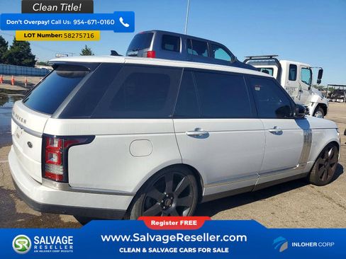 Used 2016 Land Rover Range Rover Long Wheelbase Autobiography AWD/4WD image 4