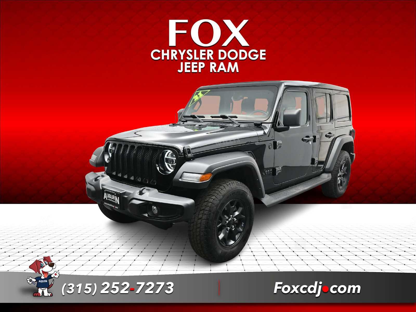 Used 2021 Jeep Wrangler Unlimited Sport AWD/4WD image 1