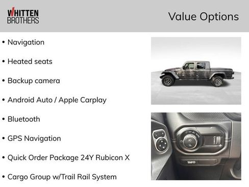 Used 2025 Jeep Gladiator Rubicon AWD/4WD image 2