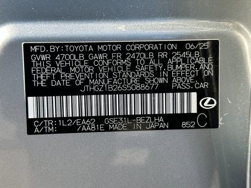 Used 2025 Lexus IS 350 F Sport w/ Accessory Package image 34