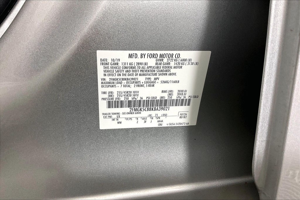 Used 2019 Ford Flex SEL w/ Equipment Group 202A FWD image 16