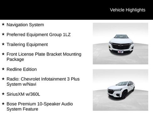 Used 2022 Chevrolet Traverse Premier w/ Redline Edition image 13