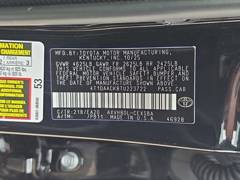 Used 2026 Toyota Camry SE w/ Multimedia Upgrade Package image 35