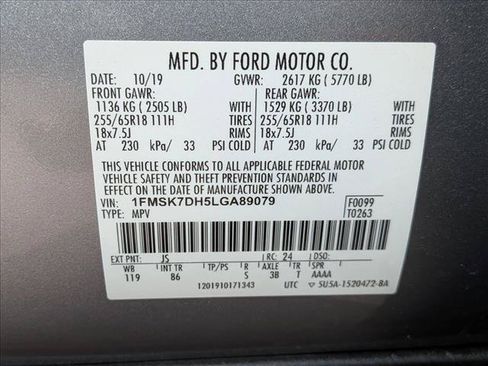 Used 2020 Ford Explorer XLT RWD image 20