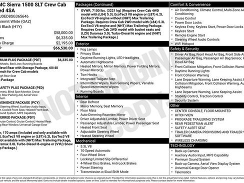 Certified 2025 GMC Sierra 1500 SLT w/ SLT Premium Plus Package AWD/4WD image 21