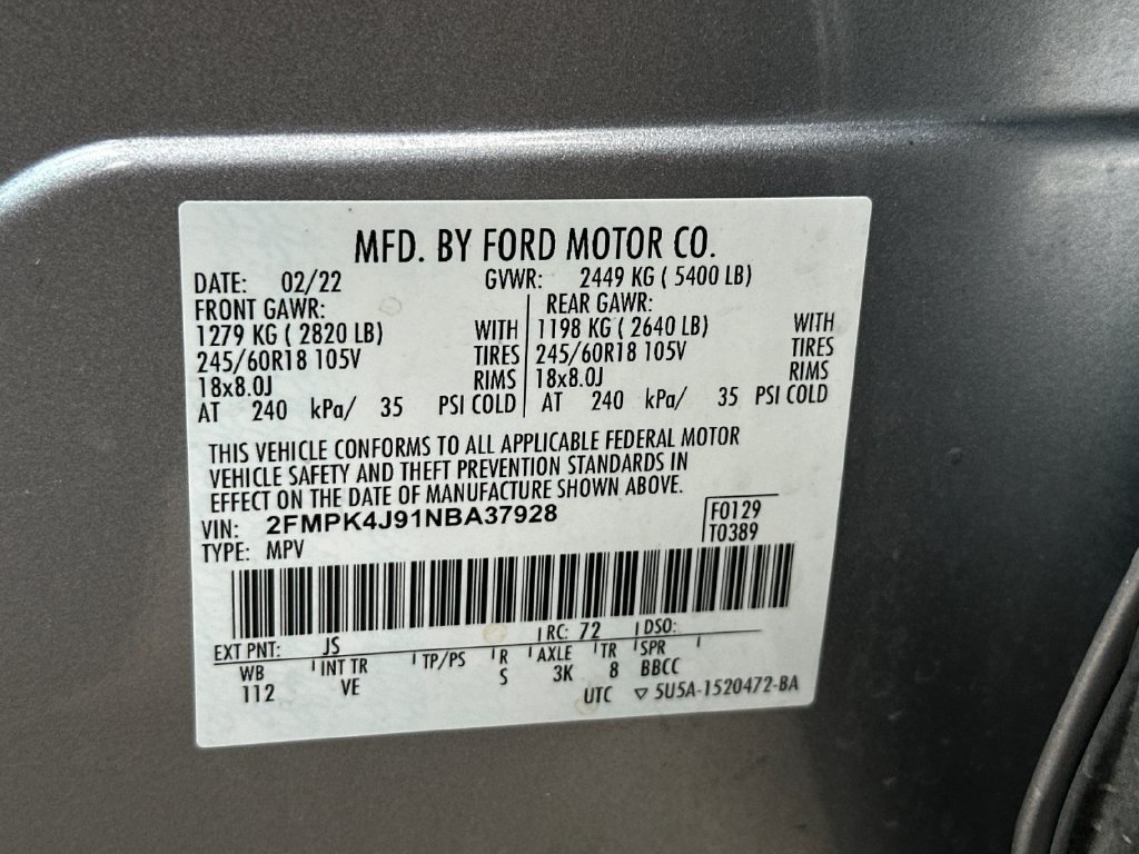 Used 2022 Ford Edge SEL AWD/4WD image 28
