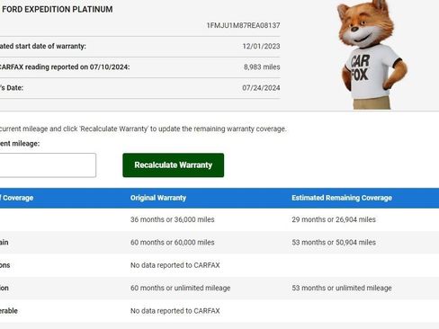 Used 2024 Ford Expedition Platinum image 80