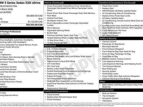 Used 2022 BMW 530i xDrive image 7