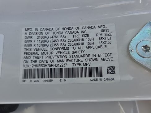 Certified 2024 Honda CR-V EX-L image 22