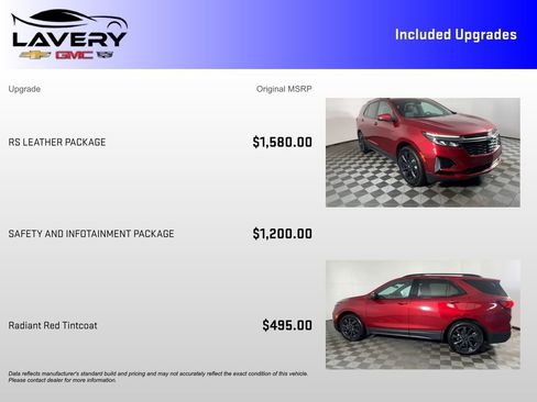 Certified 2023 Chevrolet Equinox RS w/ RS Leather Package image 7