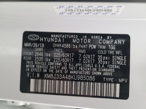 Used 2019 Hyundai Tucson Value w/ Cargo Package FWD image 33