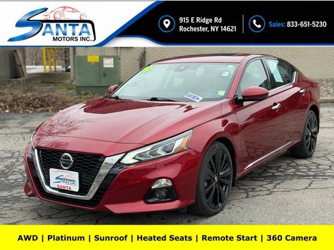 Used 2019 Nissan Altima 2.5 Platinum AWD/4WD image 1