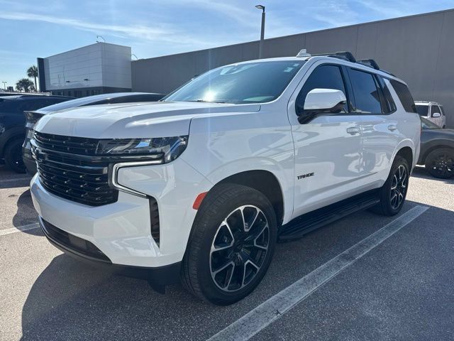Used 2021 Chevrolet Tahoe RST w/ Rear Media and Nav Package RWD image 3