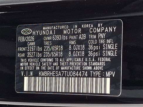 New 2026 Hyundai Palisade SEL Premium AWD/4WD image 21