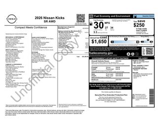 New 2026 Nissan Kicks SR w/ SR Premium Package AWD/4WD video 2