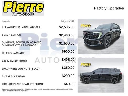 Used 2025 GMC Acadia Elevation w/ Elevation Premium Package AWD/4WD image 12