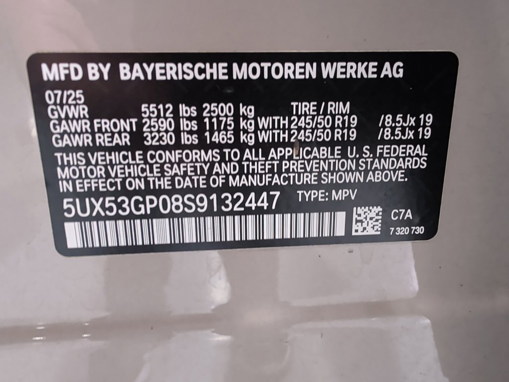 Certified 2025 BMW X3 xDrive30i w/ Premium Package AWD/4WD image 3