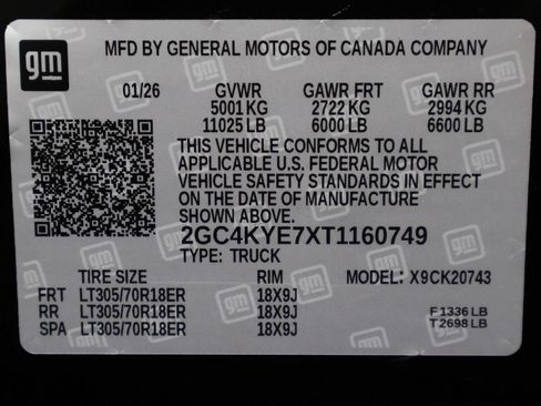 Used 2026 Chevrolet Silverado 2500 ZR2 w/ Snow Plow Prep/Camper Package AWD/4WD image 48