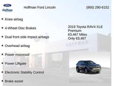 Used 2019 Toyota RAV4 XLE Premium w/ All Weather Liner Package AWD/4WD image 25