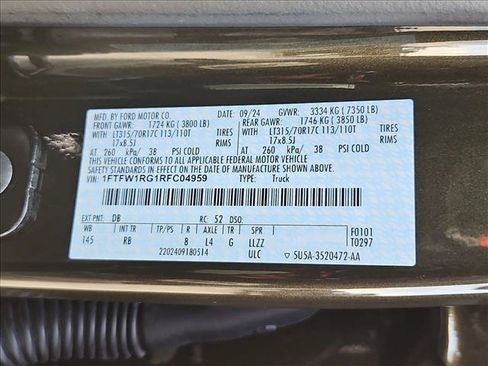 Used 2024 Ford F150 Raptor AWD/4WD image 25