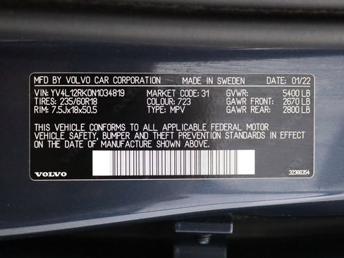 Used 2022 Volvo XC60 B5 Momentum AWD/4WD image 33