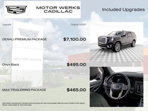 Used 2022 GMC Yukon Denali w/ Denali Premium Package image 4