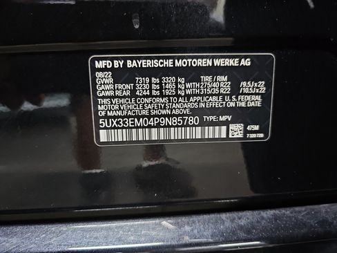 Used 2023 BMW X7 M60i w/ Executive Package AWD/4WD image 37