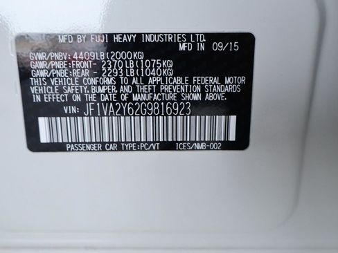 Used 2016 Subaru WRX STI Limited w/ Popular Package #1 image 48