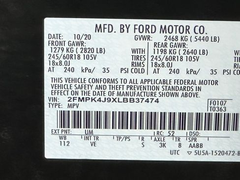 Used 2020 Ford Edge SEL image 46