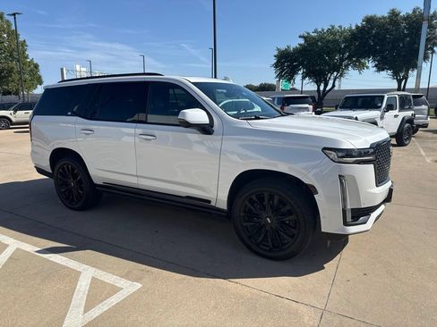 Used 2021 Cadillac Escalade Premium Luxury w/ Driver Assist Tech Package RWD image 3