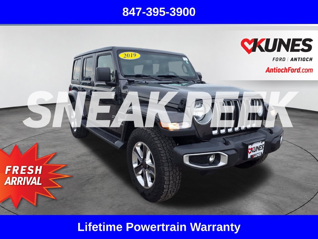 Used 2019 Jeep Wrangler Unlimited Sahara AWD/4WD image 1