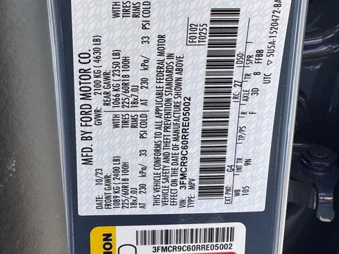 Used 2024 Ford Bronco Sport Outer Banks w/ Tech Package AWD/4WD image 46