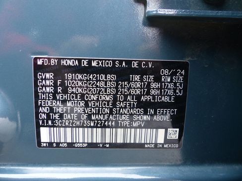 Used 2025 Honda HR-V EX-L image 22