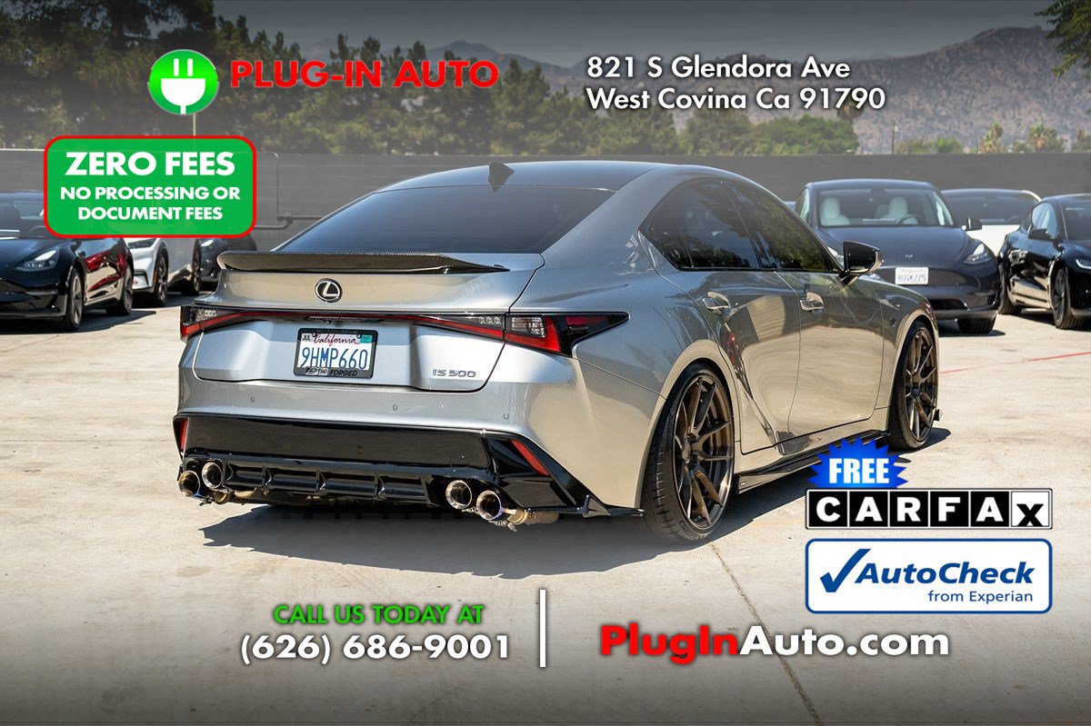 Used 2023 Lexus IS 500 w/ Accessory Package RWD image 4