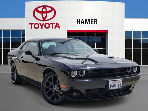 Used 2021 Dodge Challenger SXT w/ Blacktop Package RWD image 1