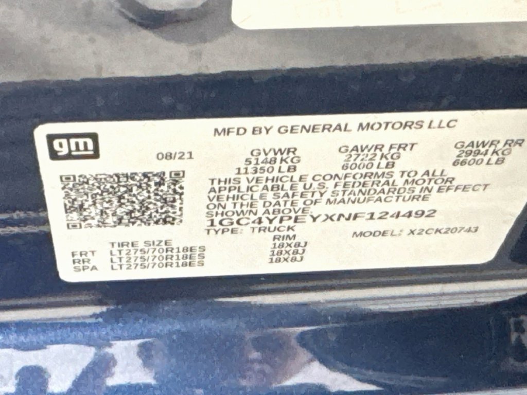 Used 2022 Chevrolet Silverado 2500 LTZ w/ LTZ Convenience Package AWD/4WD image 44